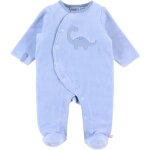 Pyjama en velours dino aqua (d�s la naissance)