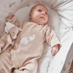 Pyjama velours beige bali, moka & snow (d�s la naissance)