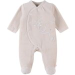 Pyjama velours beige lphant (12 mois)
