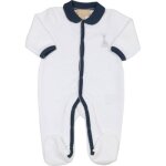 Pyjama en velours blanc sophie la girafe (1 mois) Pyjama en velours blanc sophie la girafe (1 mois)