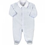 Pyjama en velours bleu sophie la girafe (3 mois)