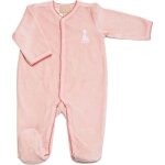 Pyjama en velours rose sophie la girafe (naissance)