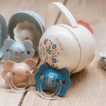 Range - sucette duo wonderland liberty beige