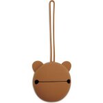 Range sucette en silicone caramel