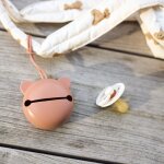 Range sucette en silicone light terra