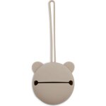 Range sucette en silicone olive green Range sucette en silicone olive green