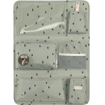 Organiseur de voiture happy prints olive clair