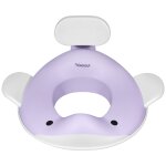R�ducteur de toilette baleine lila