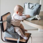 R�hausseur transportable � pois poppy mousse