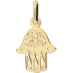 Pendentif main de fatma ornementale (or jaune 375�)