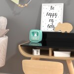 R�veil 2 en 1 billy clock turquoise