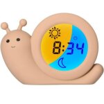 Rveil ducatif escargot simon taupe