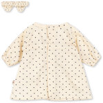 Robe et bandeau pour poup�e c?ur color� (2 pi�ces)