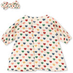 Robe et bandeau pour poup�e cielo dot (2 pi�ces)