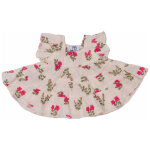 Robe pour poup�e en gaze de coton liberty