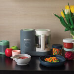 Robot cuiseur babycook n�o gris min�ral