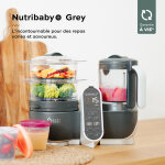 Robot cuiseur nutribaby( + ) industrial grey