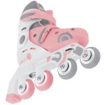 Rollers learning skate �volutif 2 en 1 pastel rose (pointure 30 - 33)