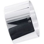 Rond de serviette menton personnalisable (mtal argent)