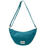 Sac banane andrea bleu paon