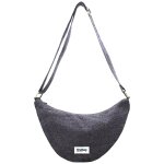 Sac banane andrea denim gris