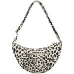 Sac banane andrea l�opard ecru