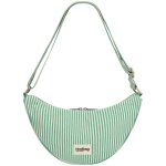 Sac banane andrea rayures fines vert