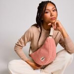 Sac banane andrea teddy rose poudr�e