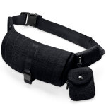 Sac banane boucl� stone black