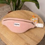 Sac banane enfant augustin teddy rose poudr�e