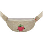 Sac banane enfant kawai fraise rouge