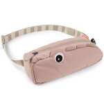 Sac banane matelass� enfant croco rose