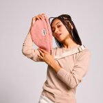 Sac banane olivia teddy rose poudr�e