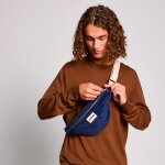 Sac banane olivia velours marine