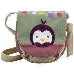 Sac bandouli�re les copains d'abord pingouin