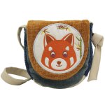 Sac bandouli�re enfant tchikis 3 panda roux