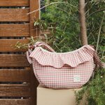 Sac bandouli�re gondole pralin� vichy moka