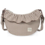 Sac bandouli�re gondole pralin� vichy moka