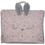 Sac de couchage enfant pliable et nomade jardin enchant� (50x120 cm)