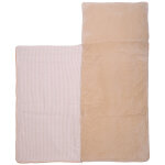 Sac de couchage enfant pliable et nomade ray� galet (50x120 cm)
