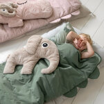 Sac de couchage matelass� croco rose