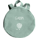 Sac � dos enfant vert amande (personnalisable)