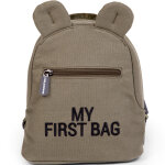 Sac � dos b�b� my first bag toile kaki (24 cm)