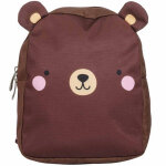 Sac � dos b�b� marron ours