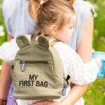 Sac � dos b�b� my first bag toile kaki (24 cm)