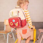Sac � dos beige ambre