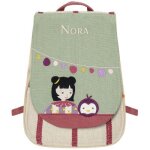 Sac  dos les copains d'abord pingouin (personnalisable)