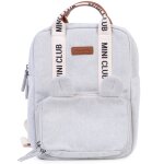 Sac � dos enfant mini club signature canvas off white