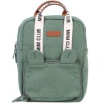 Sac  dos enfant mini club signature canvas vert
