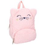 Sac � dos enfant the adorables chat fausse fourrure rose (27 cm)